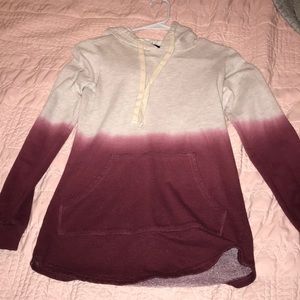 Ombré hoodie